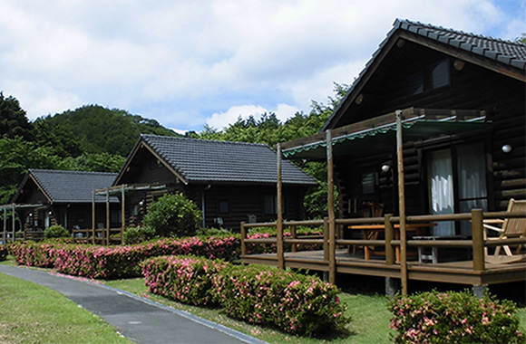 バンガローで楽しくお泊り
